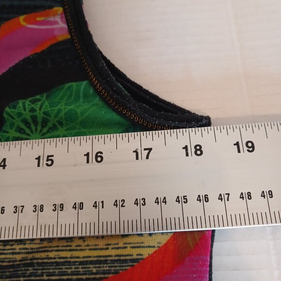 Desigual Tank Size M Colorful Tee Top - Picture 7 of 9